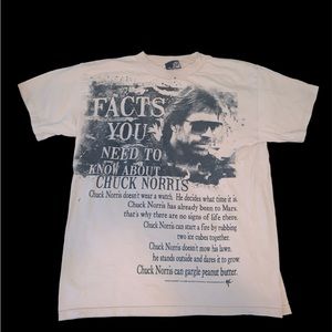 Beige Chuck Norris Facts You Need to Know Comedy Medium Shirt